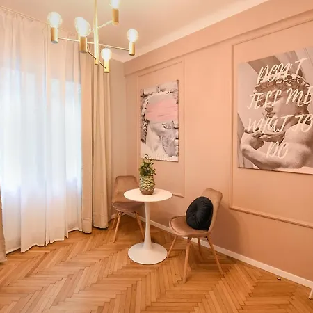 Apartment The Rose Gold - Cinema Studio Near Radisson *